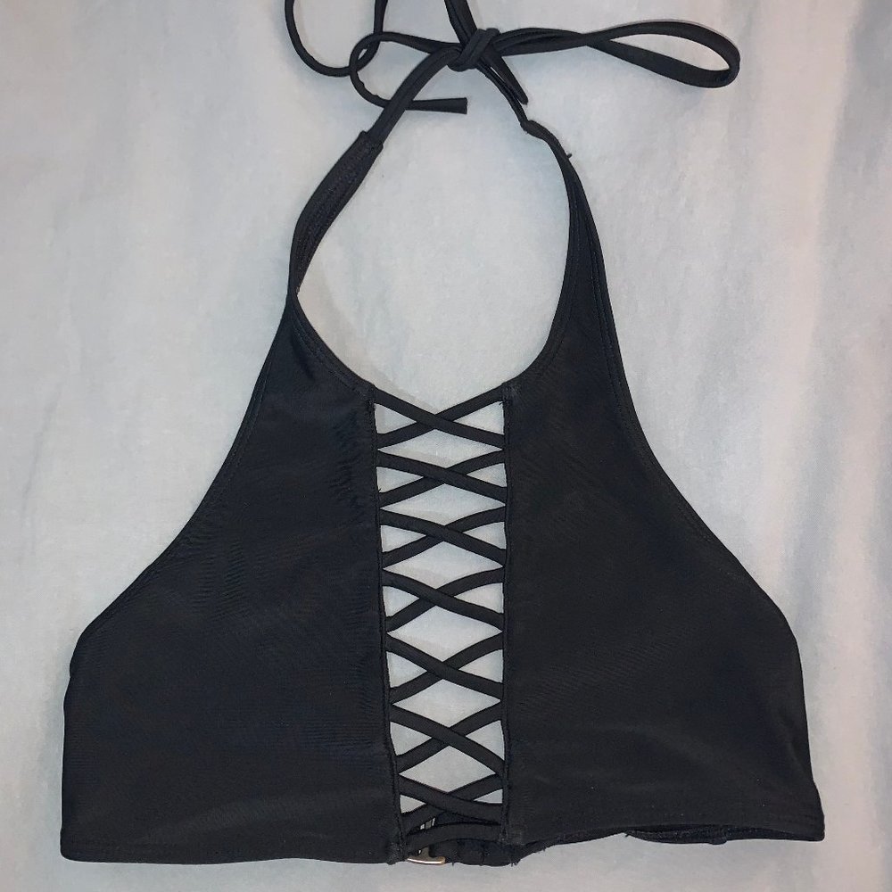 HOLLISTER black swimsuit top